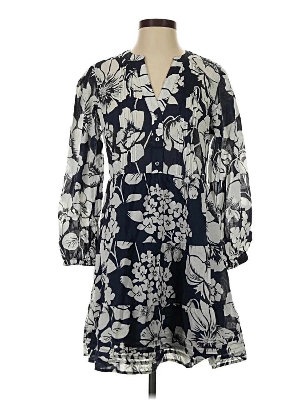 VGUC Vineyard Vines Floral Tiered Dress